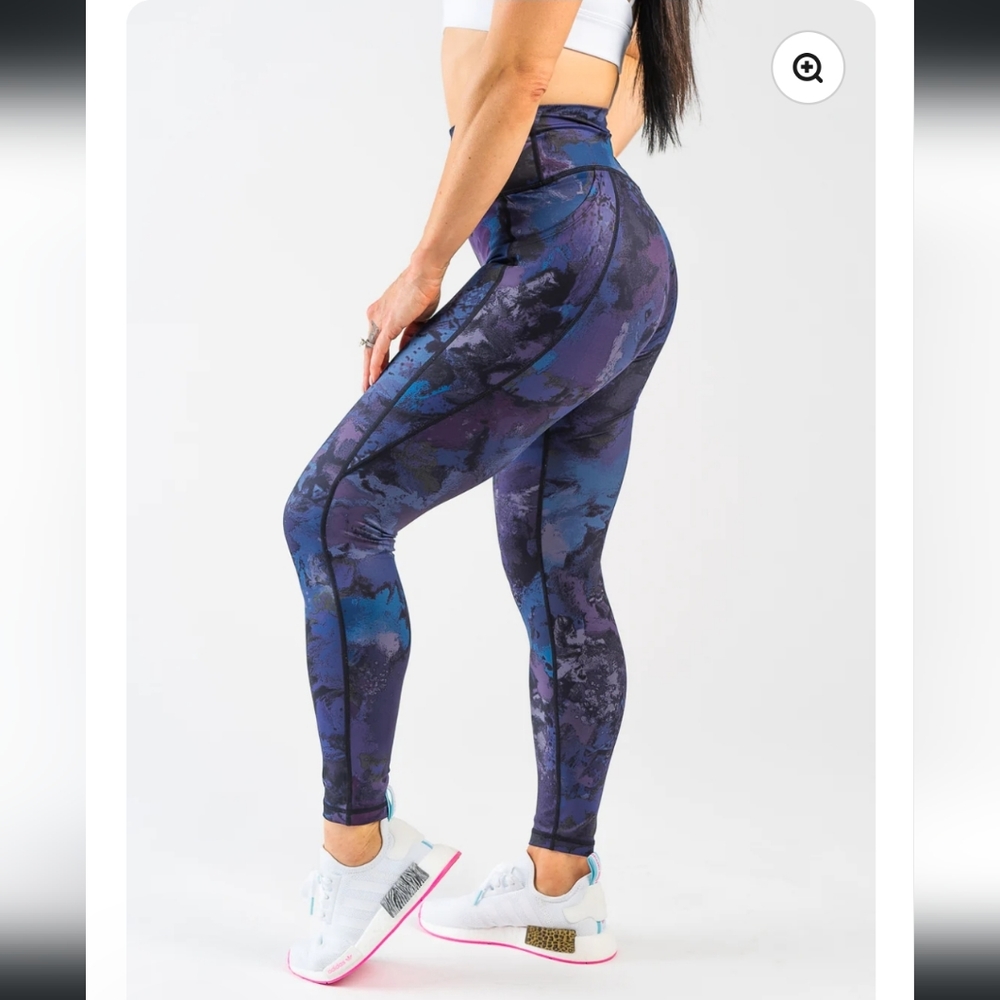 Curves and Combat Boots - Galaxy V4 Leggings